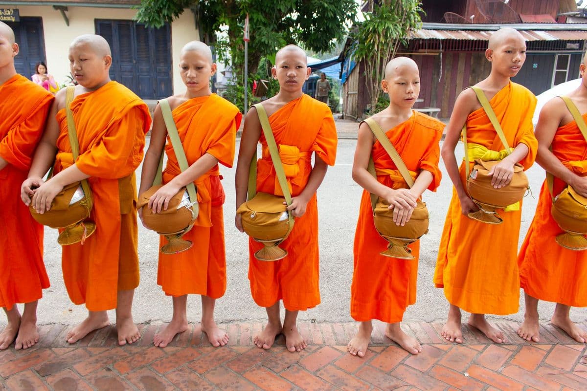 Luang Prabang Monks